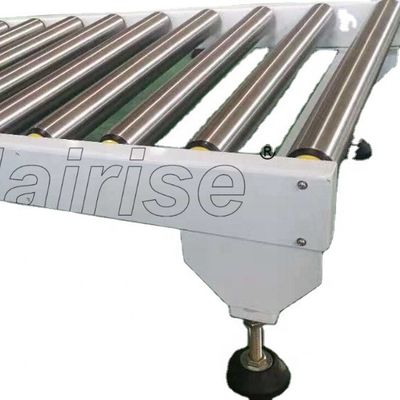 quality  Hairise Heat Resistant Telescopic Plastic Skid Wheel Roller Conveyor factory