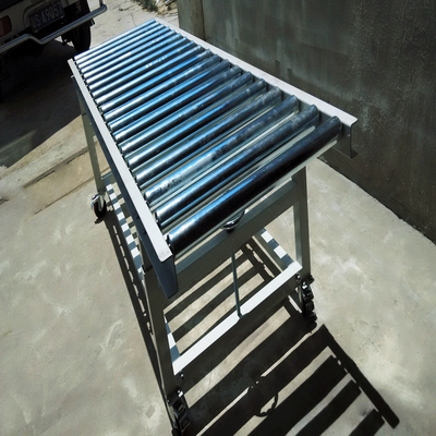 3C Material Handling Equipment Line Unloading Gravity Stainless Steel Flexible Roller Conveyor