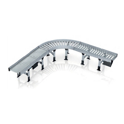 Heat Resistant Curve Driven Motorized Roller Conveyor Line