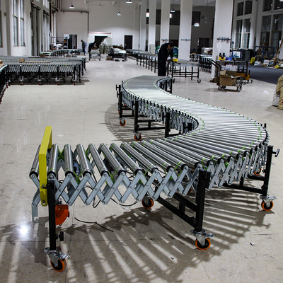 Heat Resistant Automatic Conveyor Belt System Roller Gravity Roller Conveyor Line Conveyor