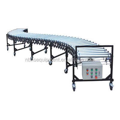 Oil resistant 2016 hot style portable expandble flexible electric conveyor system, roller conveyor, conveyor belt roller